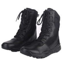 Good Quality Black Leather Police Tactical Boots Military Boots (2006)